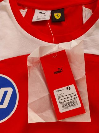Camiseta Ferrari Vintage Roja