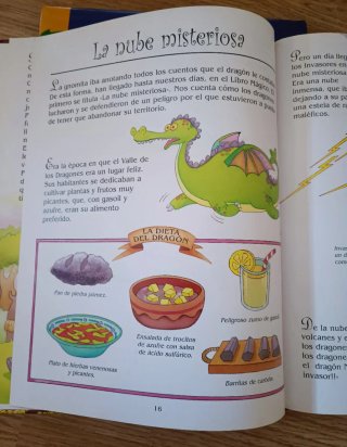 Libros "Cuentos del bosque: Gnomos y Dragones"
