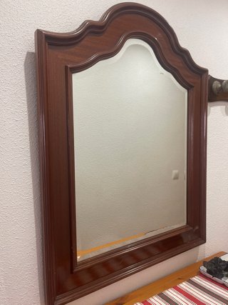 Espejo Pared Clásico Madera