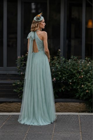 Vestido Fara Sposa verde agua