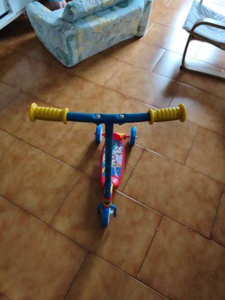 Patinete infantil 3 ruedas Paw Patrol