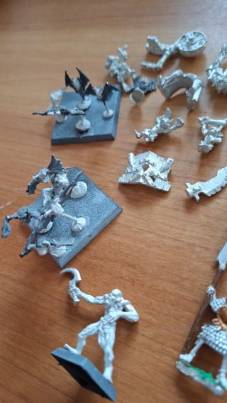 Figuras metálicas Warhammer
