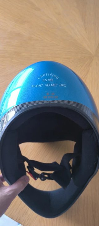 Casco Parapente Insider Azul 46