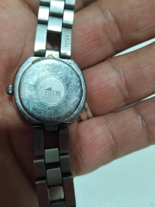 Reloj Lotus Mujer Azul y Plateado