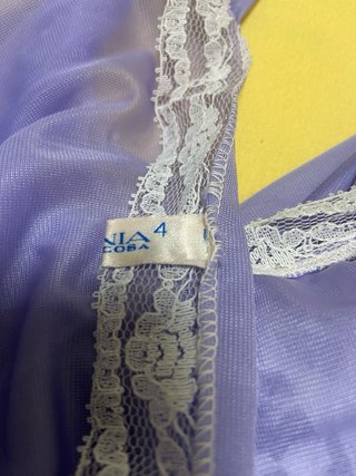 Enagua o camisón vintage lencero encaje