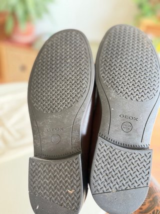 Mocasines Geox Marrón Cuero