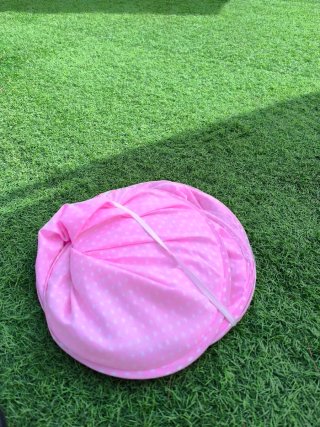Mosquitera para bebé rosa