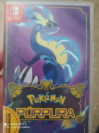 Pokemon Púrpura Nintendo Switch RPG
