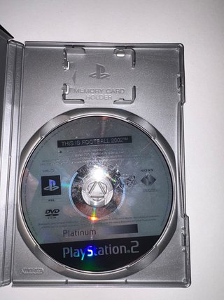 This is Football 2002 Platinum PS2