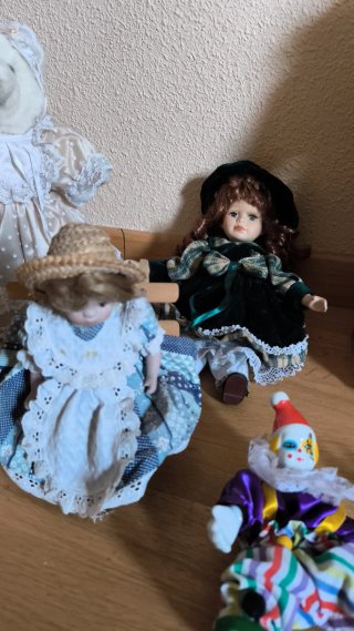 Collezione di Bambole in Porcellana