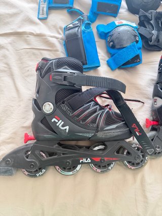 Patines en línea Fila con protecciones