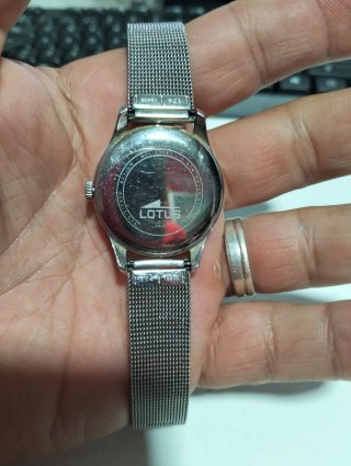 Reloj Lotus Mujer Plata y Azul