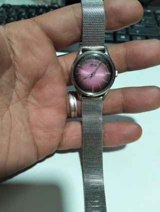 Reloj Lotus Mujer Plata y Azul