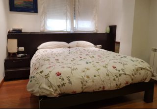 Cama completa color wengué