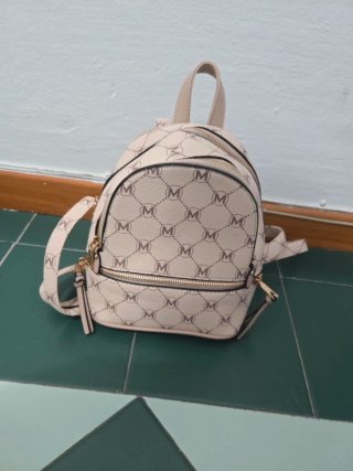 Zainetto donna Alexia monogram beige
