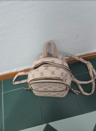 Zainetto donna Alexia monogram beige