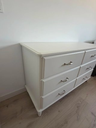 Cómoda IKEA TYSSEDAL 6 cajones blanca