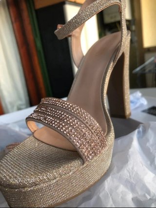 Sandali Lora Ferres oro donna 37