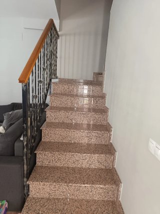 Barandilla Escalera Hierro y Madera