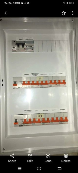 Instalación eléctrica y fontanería