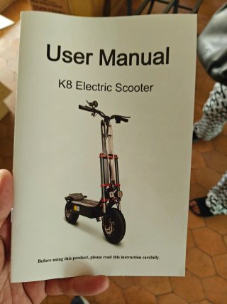 Patinete Eléctrico K8