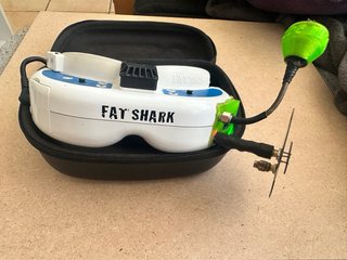 Fat Shark Dominator V3 + Eachine Pro58 + Antenas