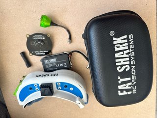 Fat Shark Dominator V3 + Eachine Pro58 + Antenas
