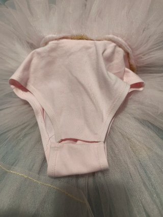 Traje Ballet Niña Rosa y Dorado