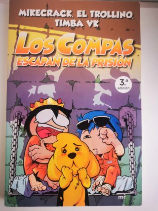 Colección libros del 1 al 6 de Los Compas.