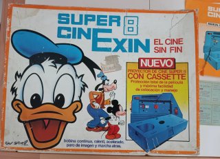 Proyector Cine Super 8 Cinexin con Cassette