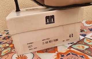 Zapatos Antoni Piel Beige Talla 40