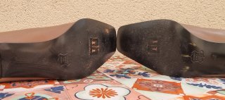 Zapatos Antoni Piel Beige Talla 40