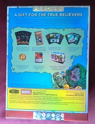 Magic The Gathering Marvel Age Gift Bundle Nuovo