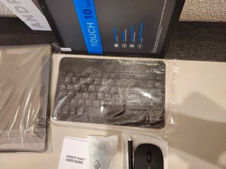 Tablet Android 10" con accesorios
