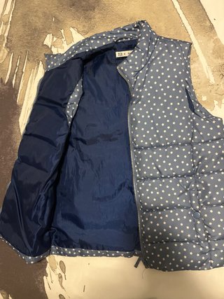 Chaleco TEX estrellas azul 13-14 años