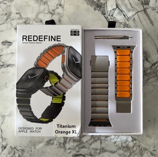 Correa Lujo Titanio y Silicona Apple Watch Ultra