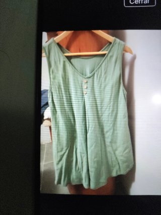 Camiseta de tirantes a rayas