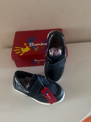 Zapatos Bonino niño azul marino