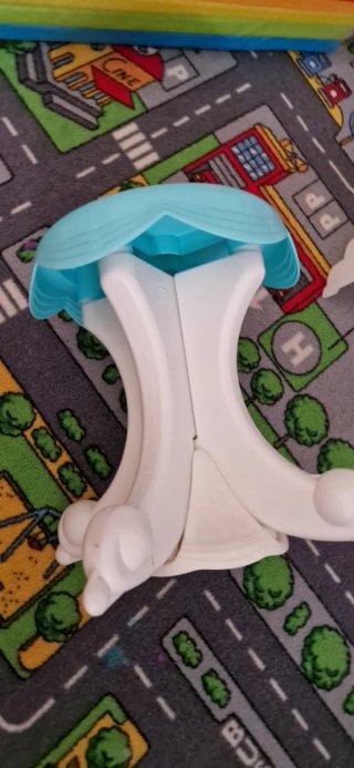 Tocador infantil Frozen Elsa y Ana con taburete