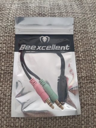 Adaptador Audio Auriculares Beexcellent