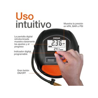 OSRAM TYREinflate RAPID compresor aire digital