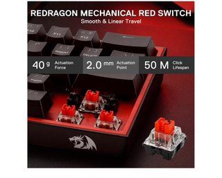 Set Teclado y Ratón Redragon K617 M612 RGB