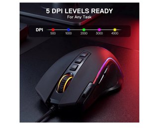 Set Teclado y Ratón Redragon K617 M612 RGB