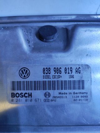 Volkswagen 93 centralita 038906019ag polo 1.9 tdi