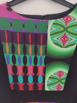 Camiseta estampado geométrico