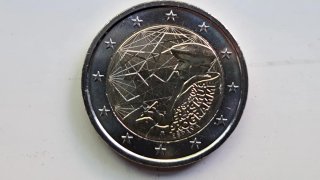 Moneda 2 Euros España 2022 Erasmus