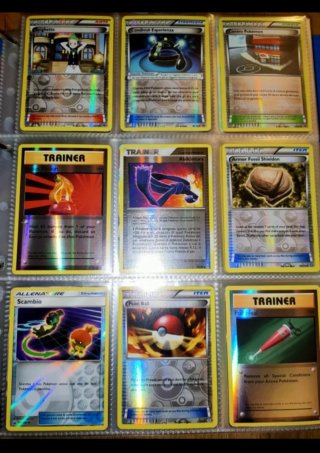 Lotto Carte Allenatori Holo Reverse