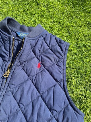 Chaleco acolchado Ralph Lauren niño azul