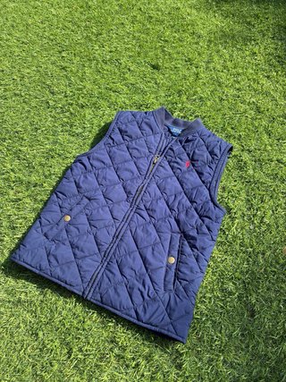 Chaleco acolchado Ralph Lauren niño azul
