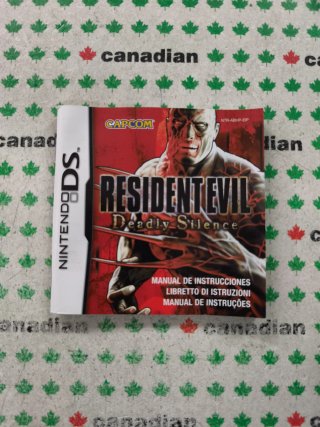 Resident Evil Deadly Silence Nintendo DS